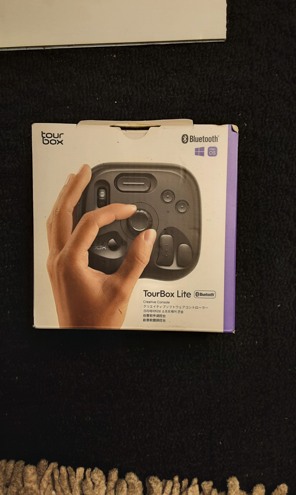 TourBox Lite Bluetooth Controller for Windows/macOS Photo Video Digital Editing
