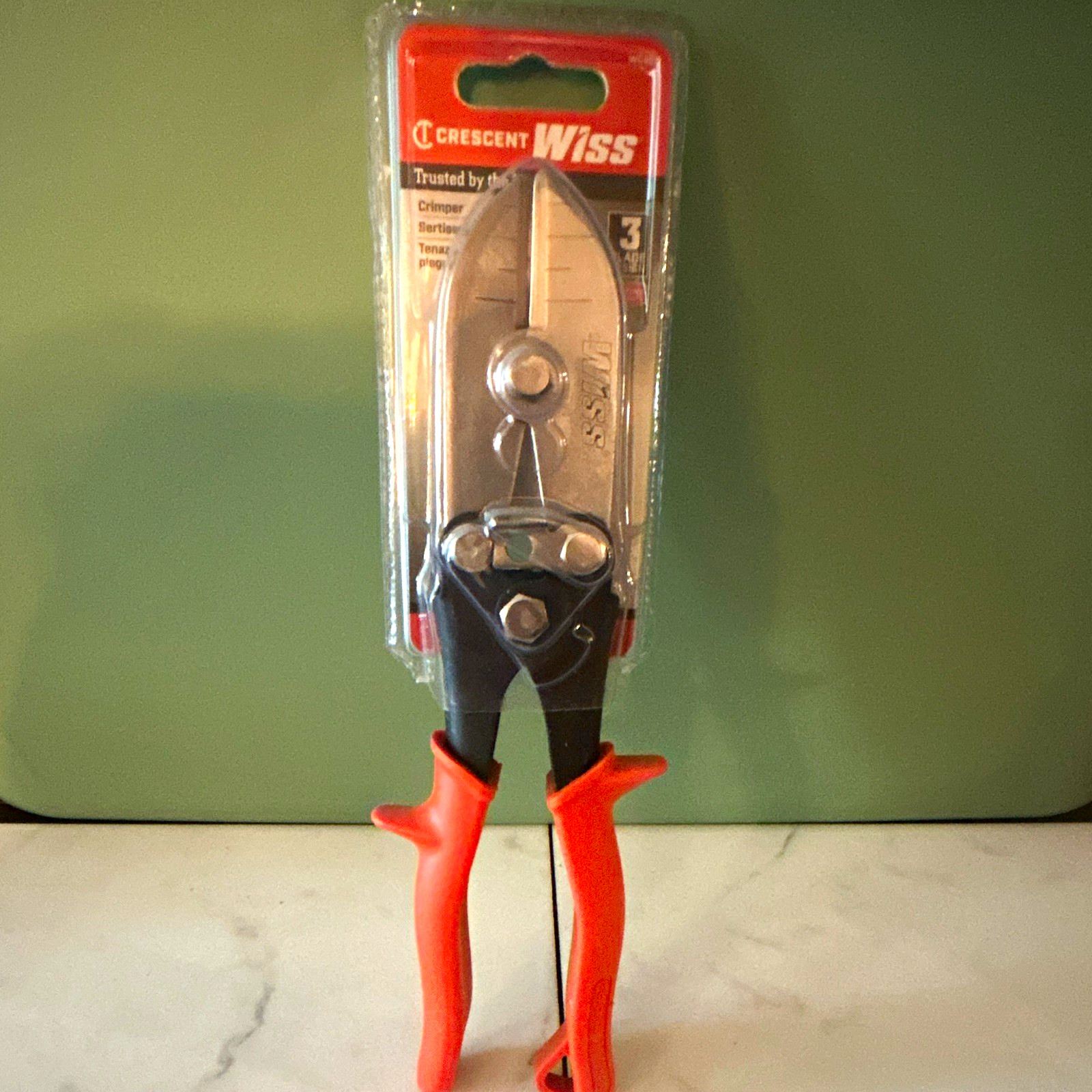 WISS    9-3/4" 3-Blade Hand Crimper WC3SN