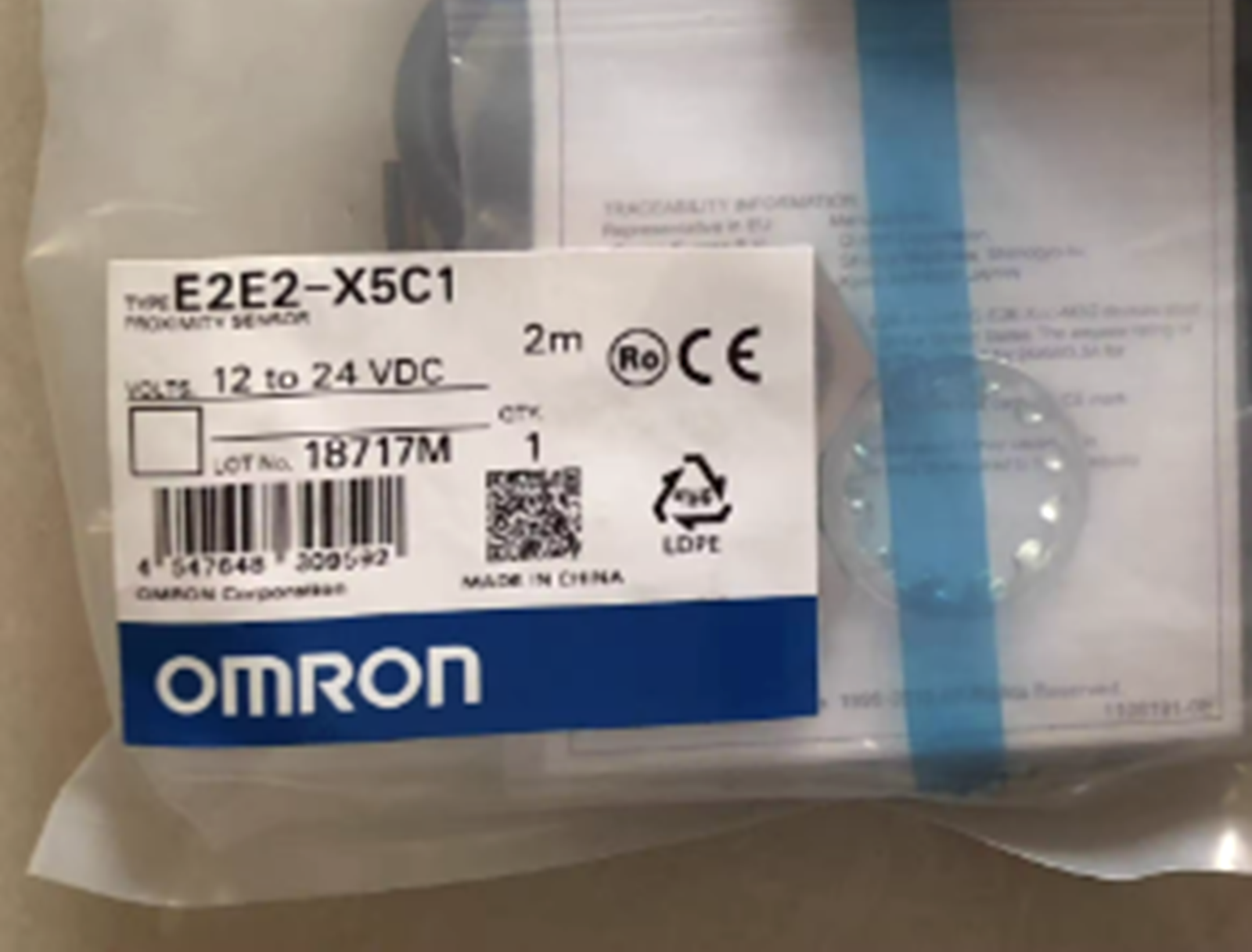 NEW OMRON E2E2-X5C1 Photoelectric Switch Sensor