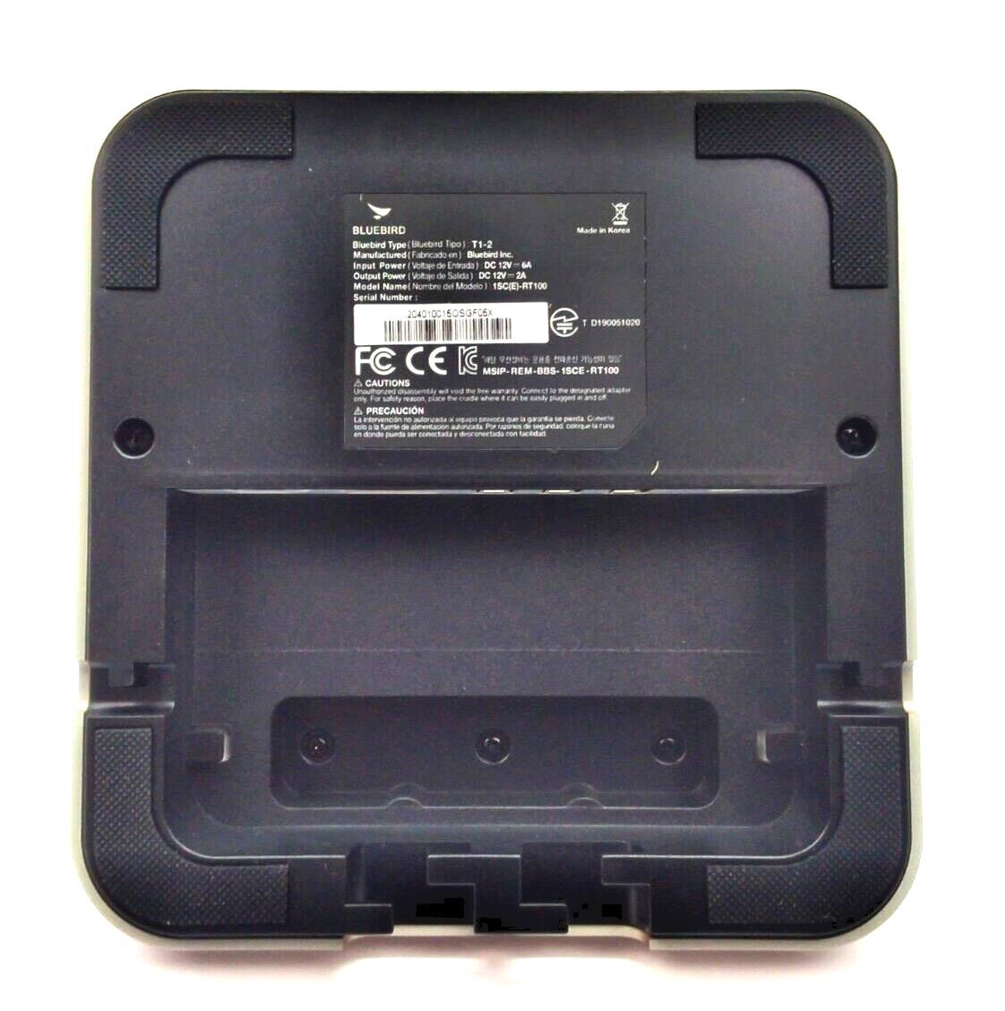 Bluebird RT100 Tablet Charging Cradle 12V 2A Ethernet USB Host 1SC(E)-RT100