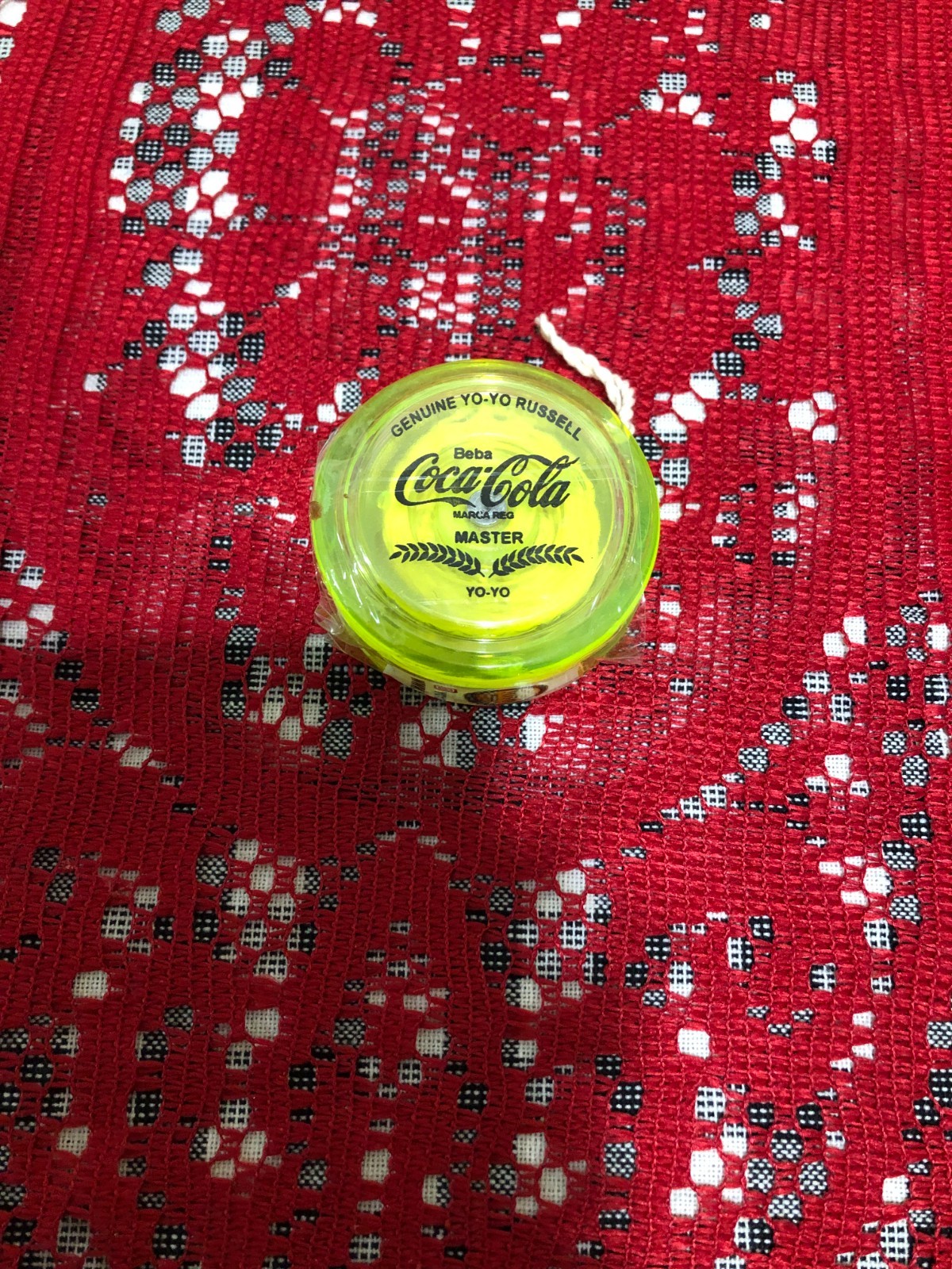 COCA COLA RETRO YO YO RUSSELL MASTER LIME FROM BRASIL