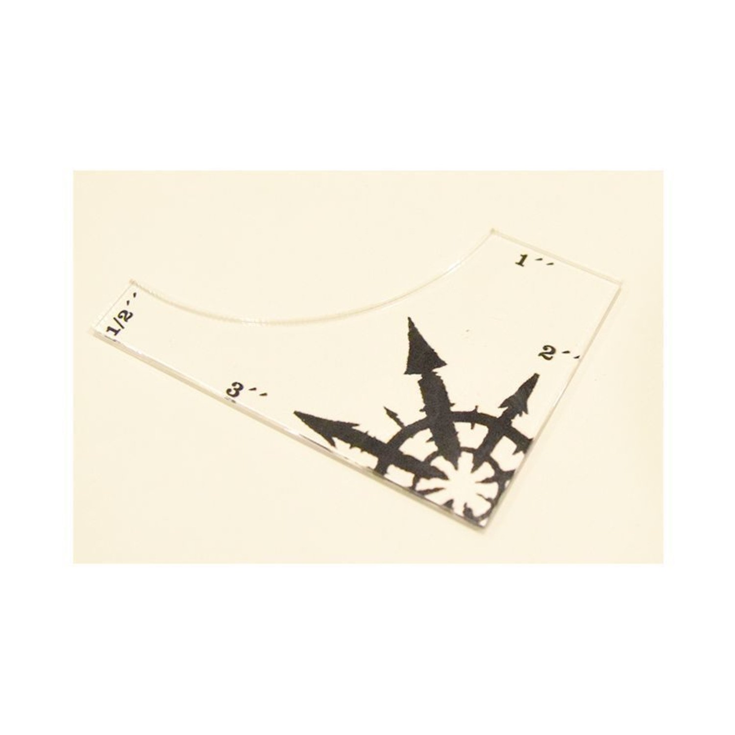Bandua Warhammer Accessory Measuring Ruler - Chaos New