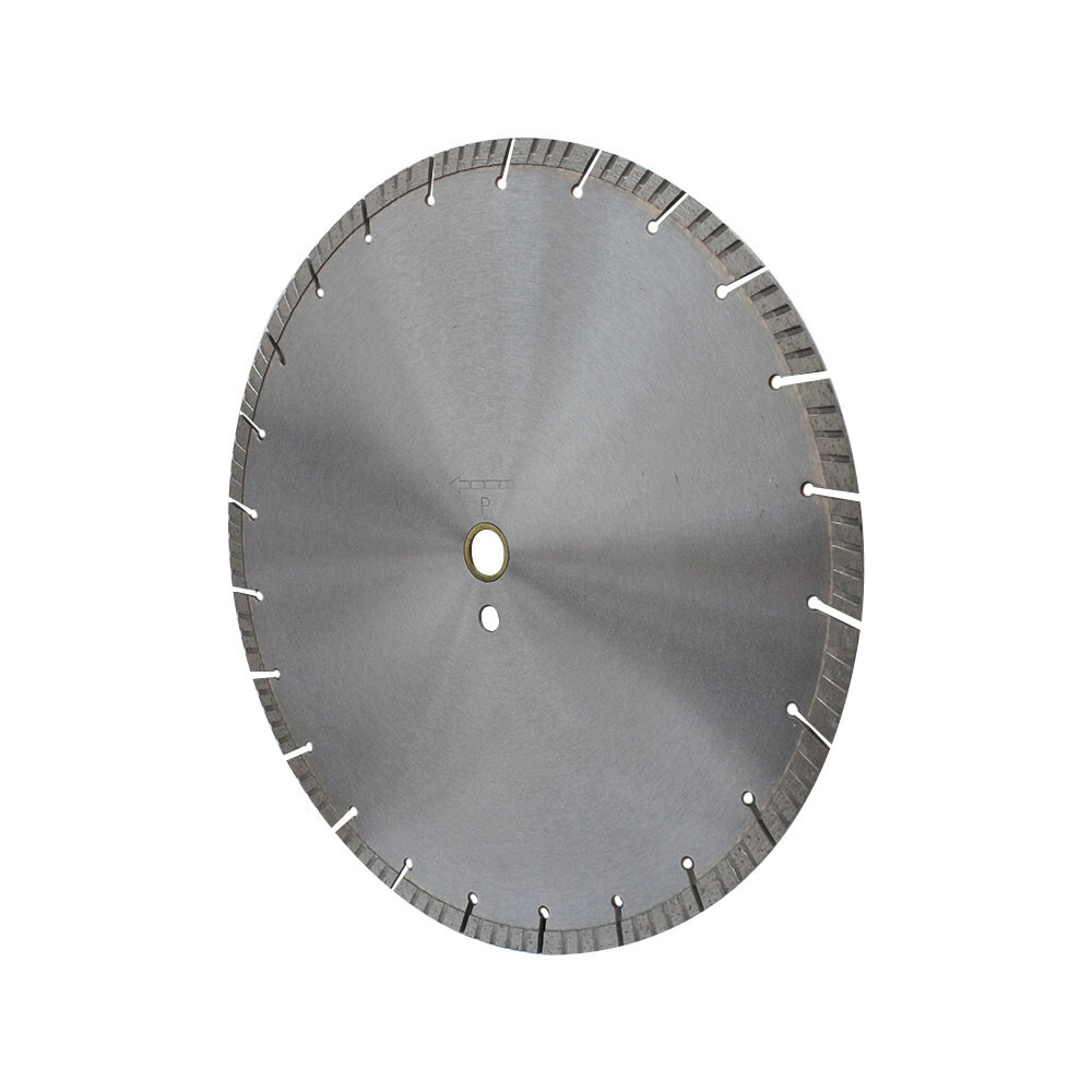 14 Inch Masonry Turbo Segmented Diamond Blade 14" x .125" x 1"-20mm Arbor