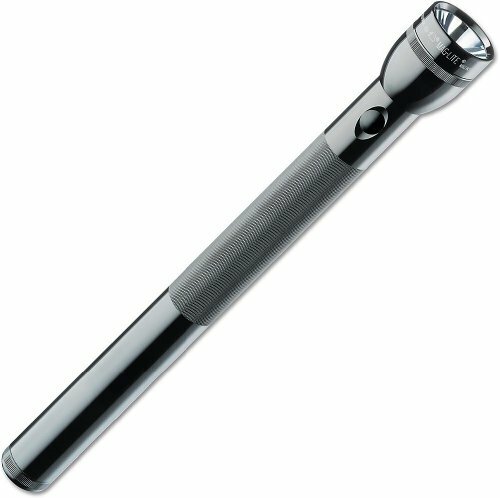 Maglite Heavy-Duty Incandescent 5-Cell D Flashlight, Black