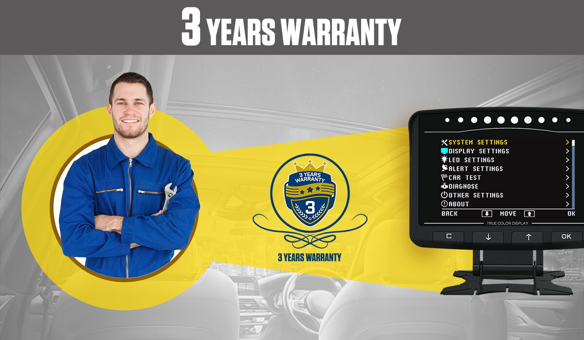 Car OBD2 Digital Speedometer Meter Overspeed Alarm Oil Temp Engine Monitor