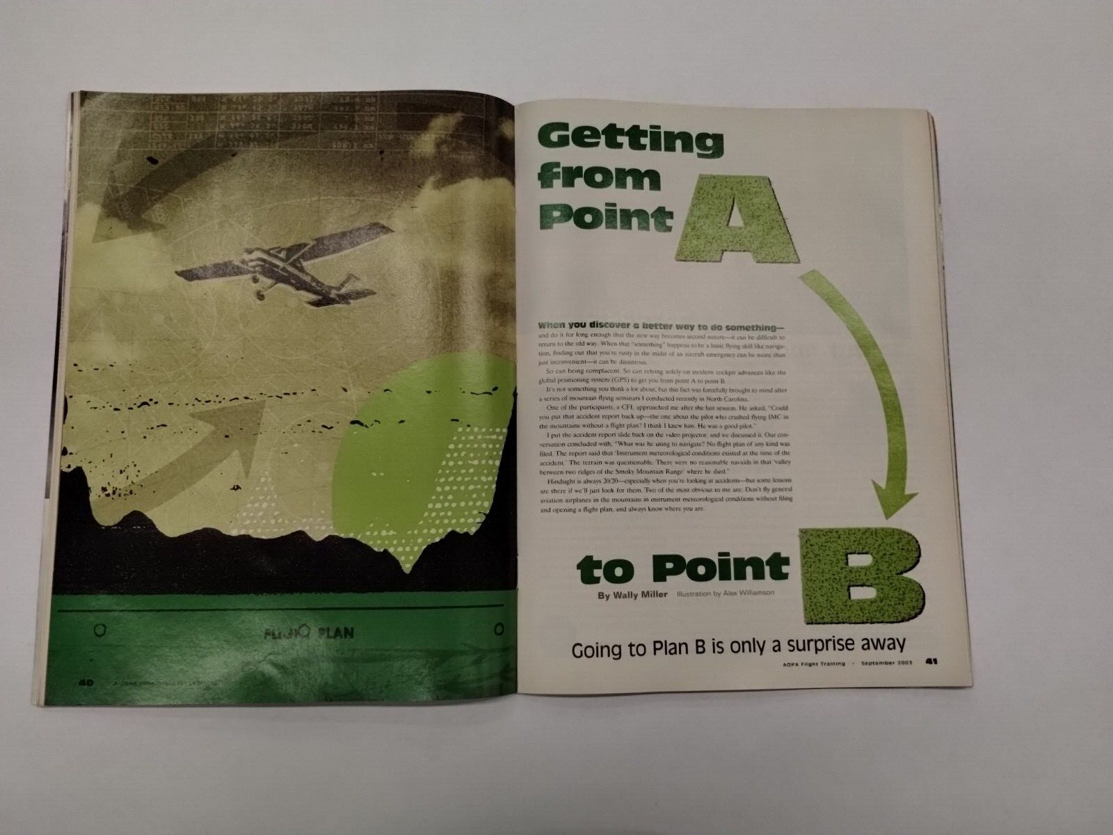 AOPA Flight Training Magazine September 2003-Original