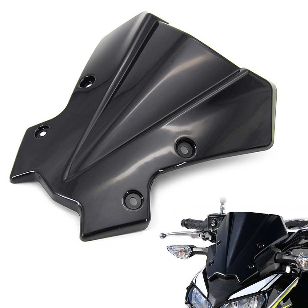 Matte Black Windshield Windscreen Wind Deflector For KAWASAKI Z900 Z650 2020