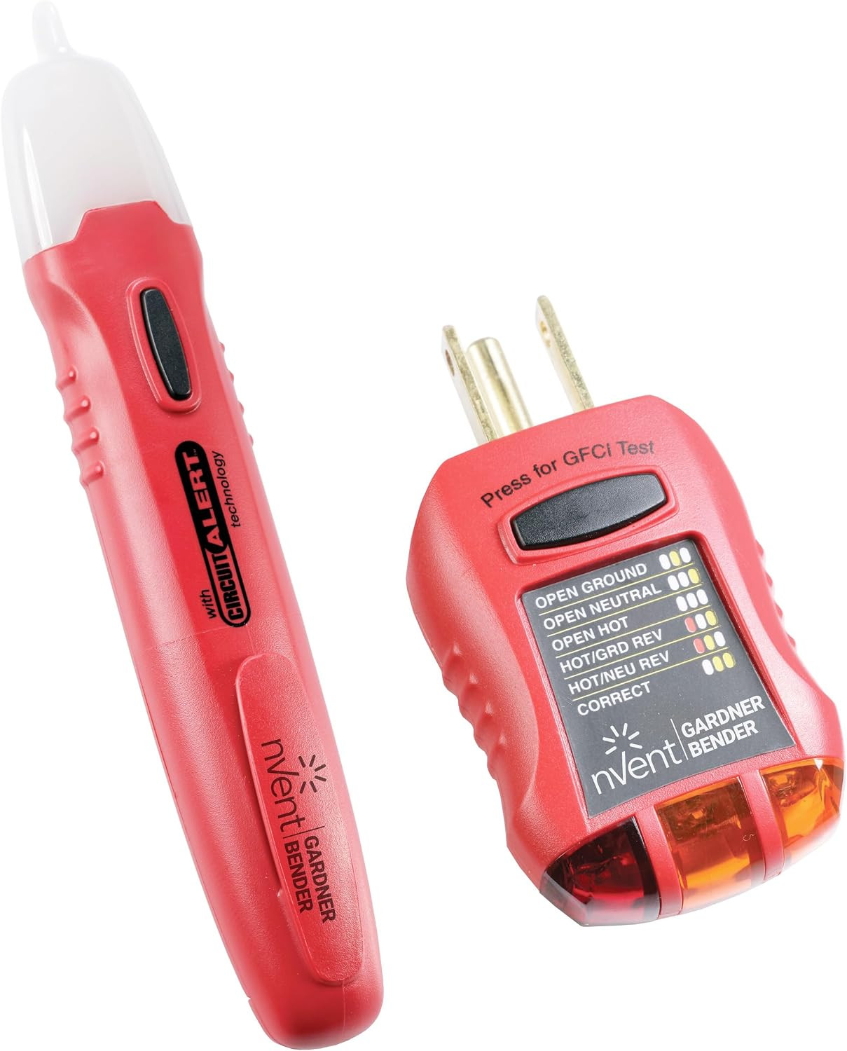 Gardner Bender GTK-2 Safety Kit, GVD-3504 Non-Contact Voltage Tester and GFI-350