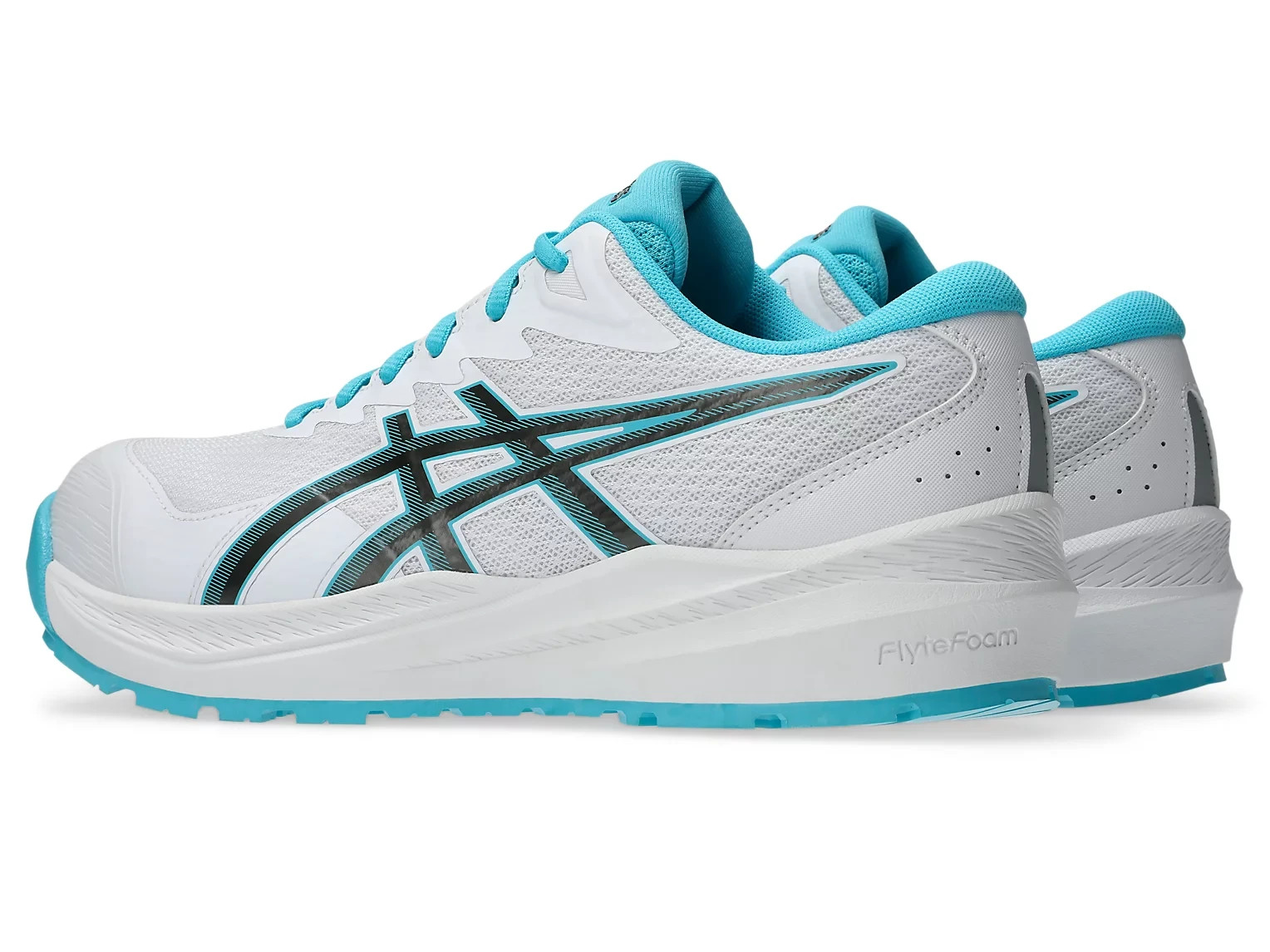 ASICS WINJOB CP220 HS 1273A112 101 White Gunmetal 3E Safety Shoes