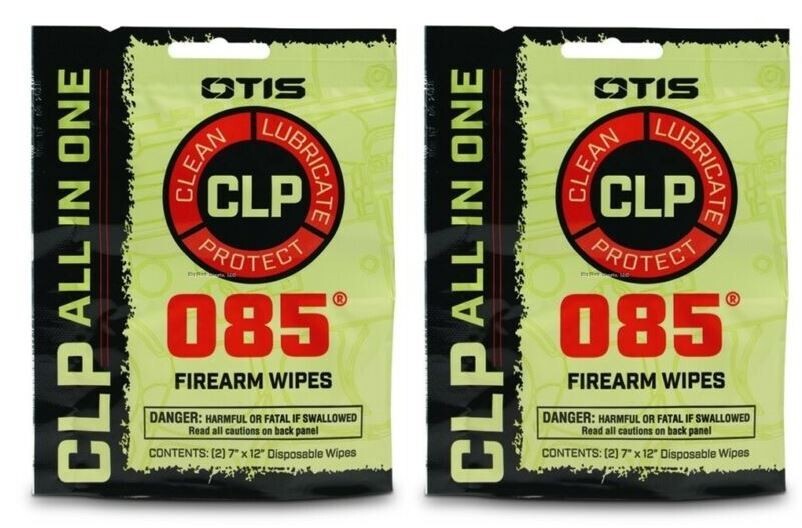 Otis Clean/Lubricant/Preservative Gun Cleaning Wipes 2/Pk IP-2TW-085