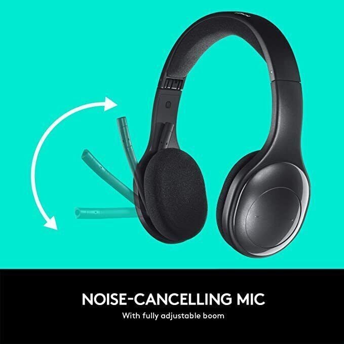 Logitech H800 Black Wireless Over The Head Headset with Mic no receiver
