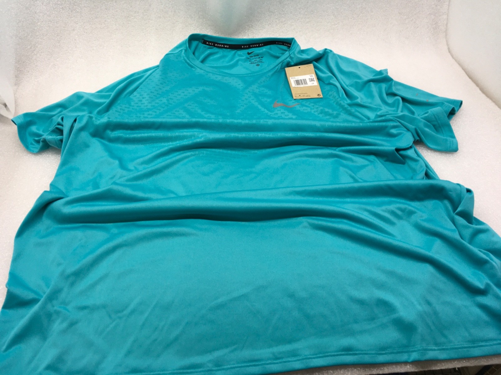 NEW Nike Mens Dry-FIT ADV Running Short Sleeve XXL Shirt HV5203-345 MSRP $55