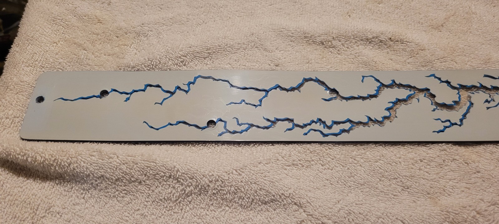 Williams Whirlwind Pinball Plastic Back Panel