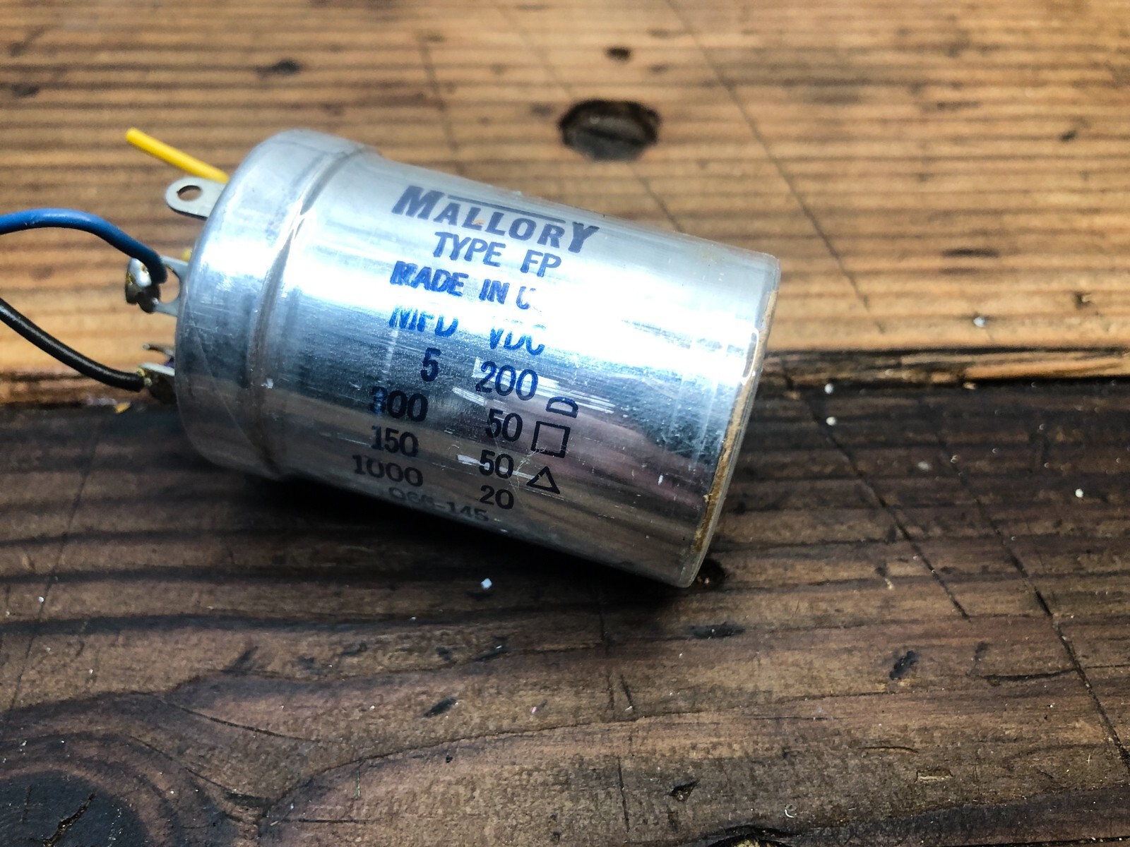 McIntosh MR-73 Tuner Part Out: Large Can Capacitor
