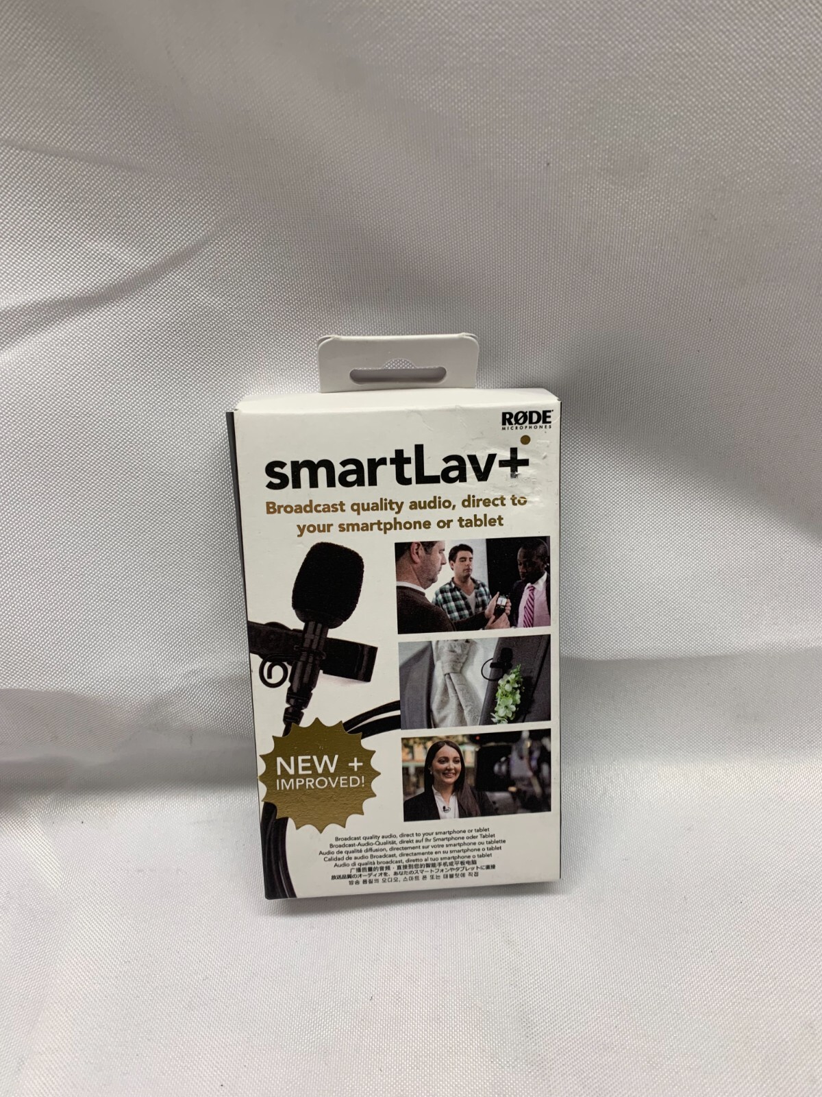 Rode Microphones SMARTLAV+ Professional Grade Lapel Microphone *New-Box Damage