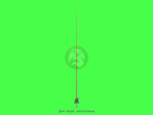 Master 1/72 German 2m Rod Antenna for FuG 5 Radio Set WWII (1 antenna) GM-72-018