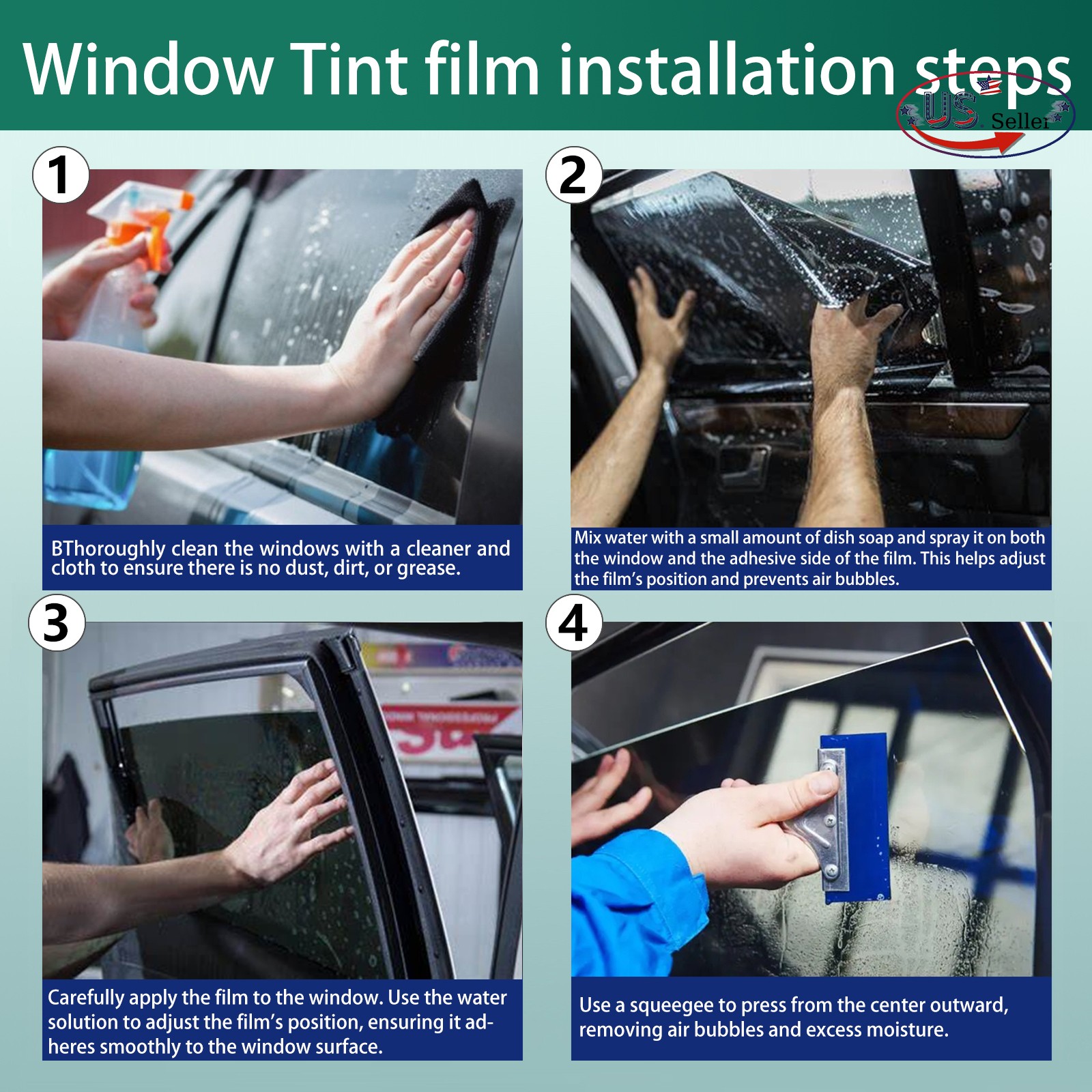 Computerized Custom PreCut 2Ply Window Tint Film Kit For ALL RAM 2500/3500