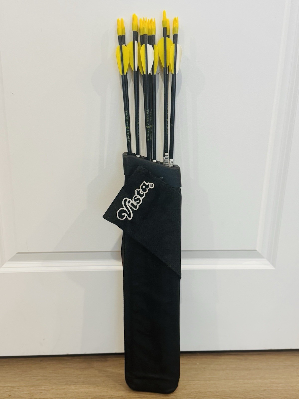 12 pcs Trophy Ridge Arrows 28” and Vista Rogue Quiver
