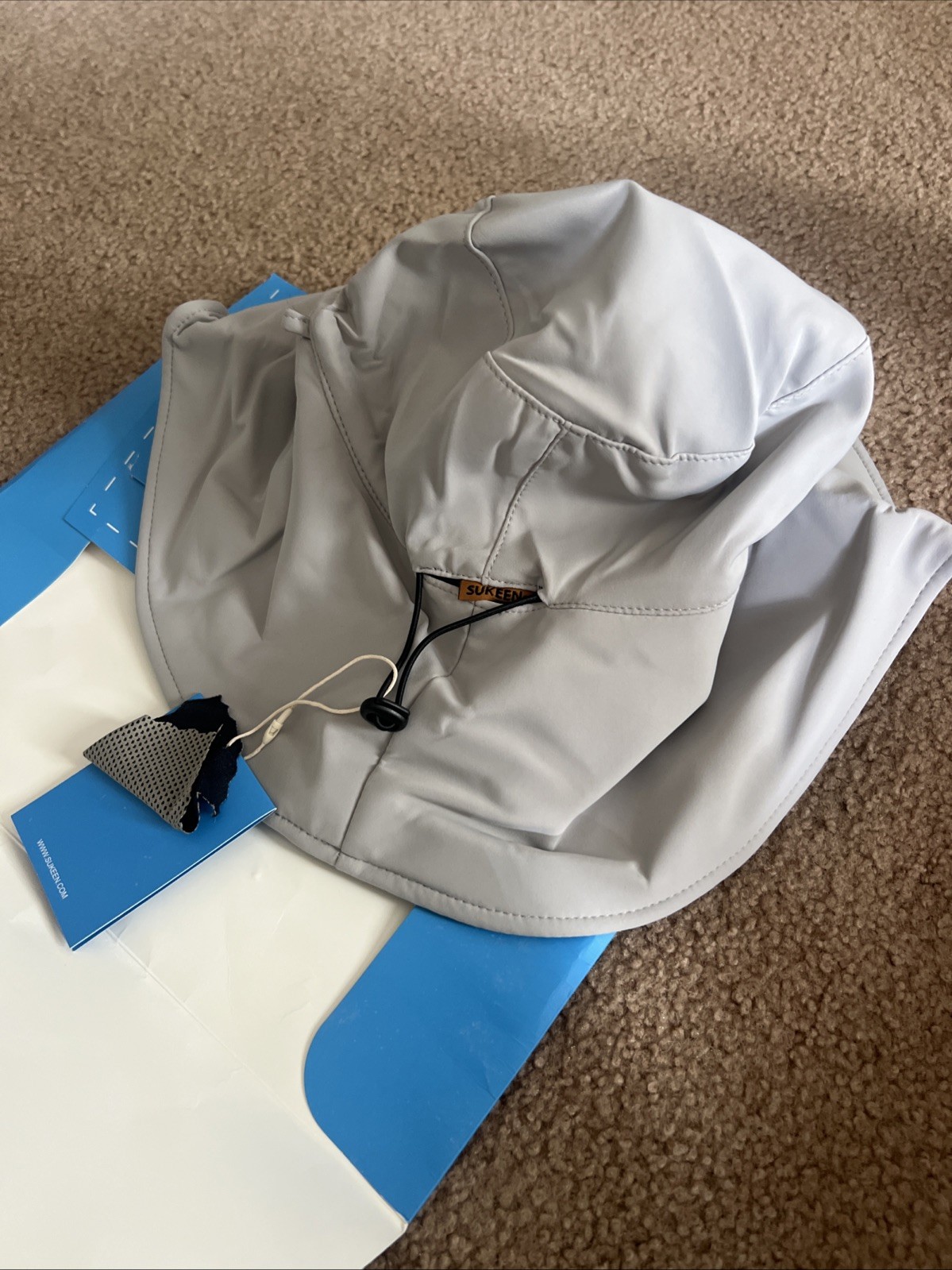 New Sukeen Wide Brim Sun Hats Unisex Lightweight Fishing One Size, Grey