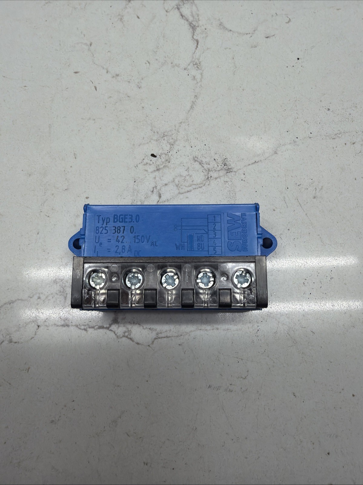 (BRAND NEW) SEW 825 387 0 BGE3.0 3A Rectifier Motor Rectifier Block
