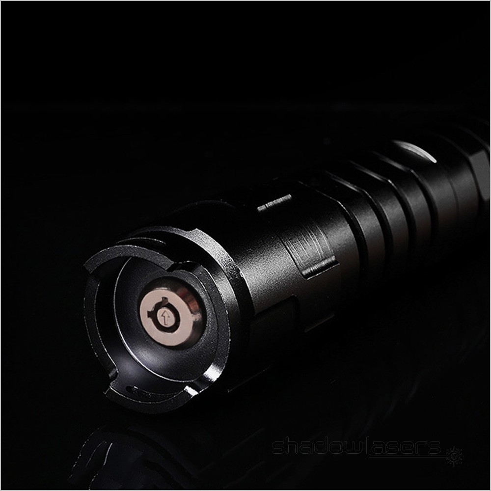 Adjustable Focus 520nm Laser Pointer Light Visible Beam Laser Flashight+Case