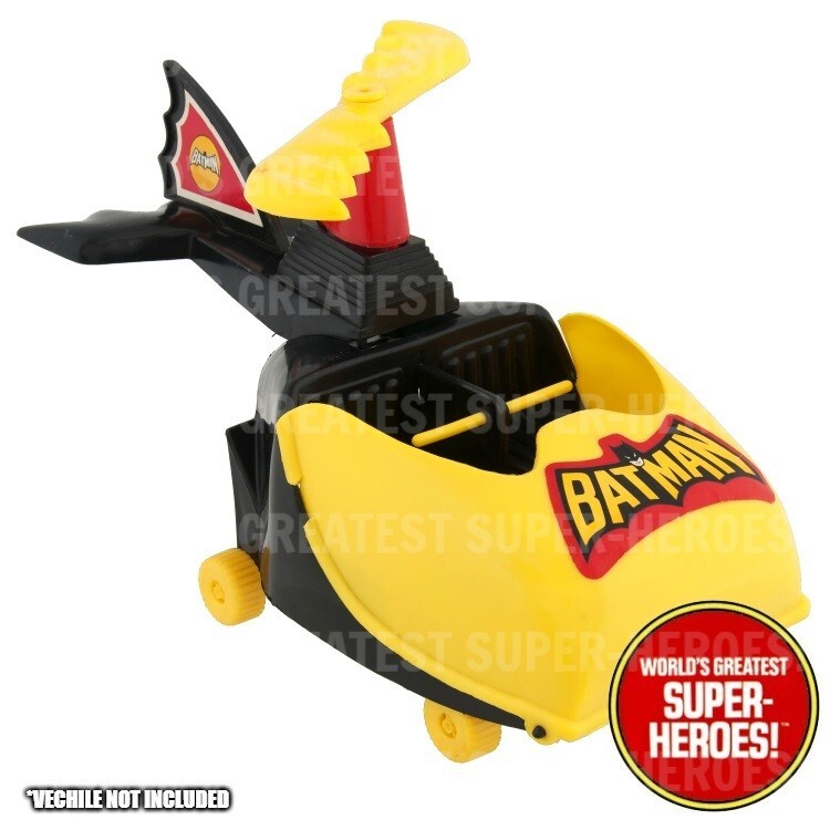 Mego Batman Batcopter Repro Sticker Vinyl Pre-Cut For WGSH 8" Figure Vechile