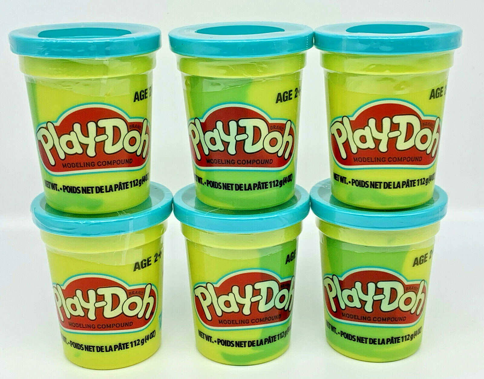 Play-Doh Single Can 4oz Bright Blue - One (1) can of Play-Doh Buy More Save More