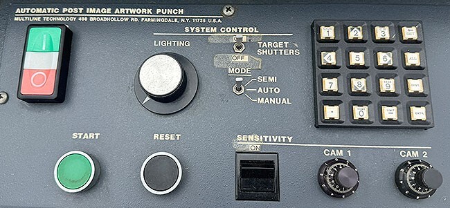 Multiline Technology AAP Automatic Post Image Artwork PCB/Circuit Board Punch