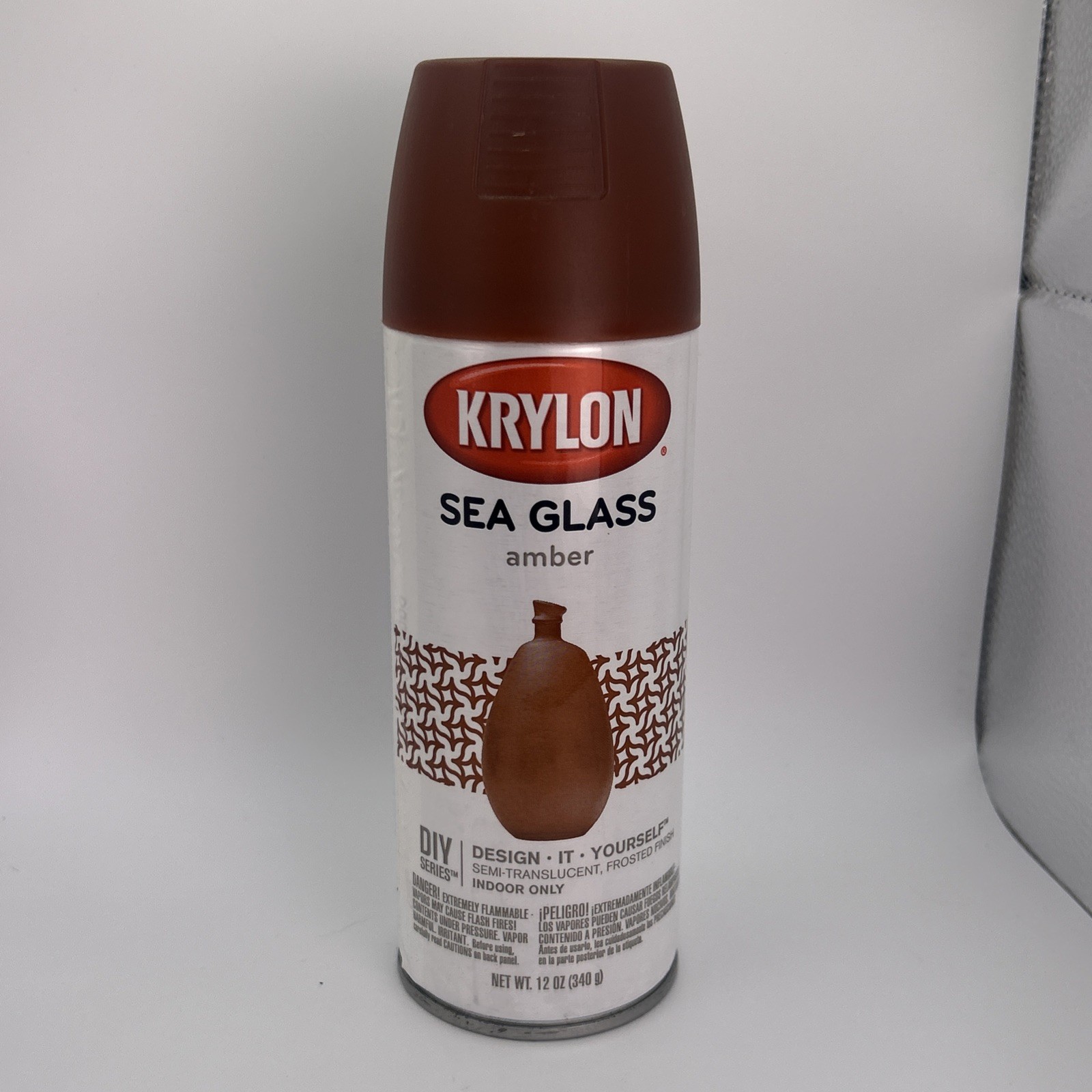 One Can Krylon Sea Glass Spray Paint Amber 12 oz Each DISCONTINUED K09053000