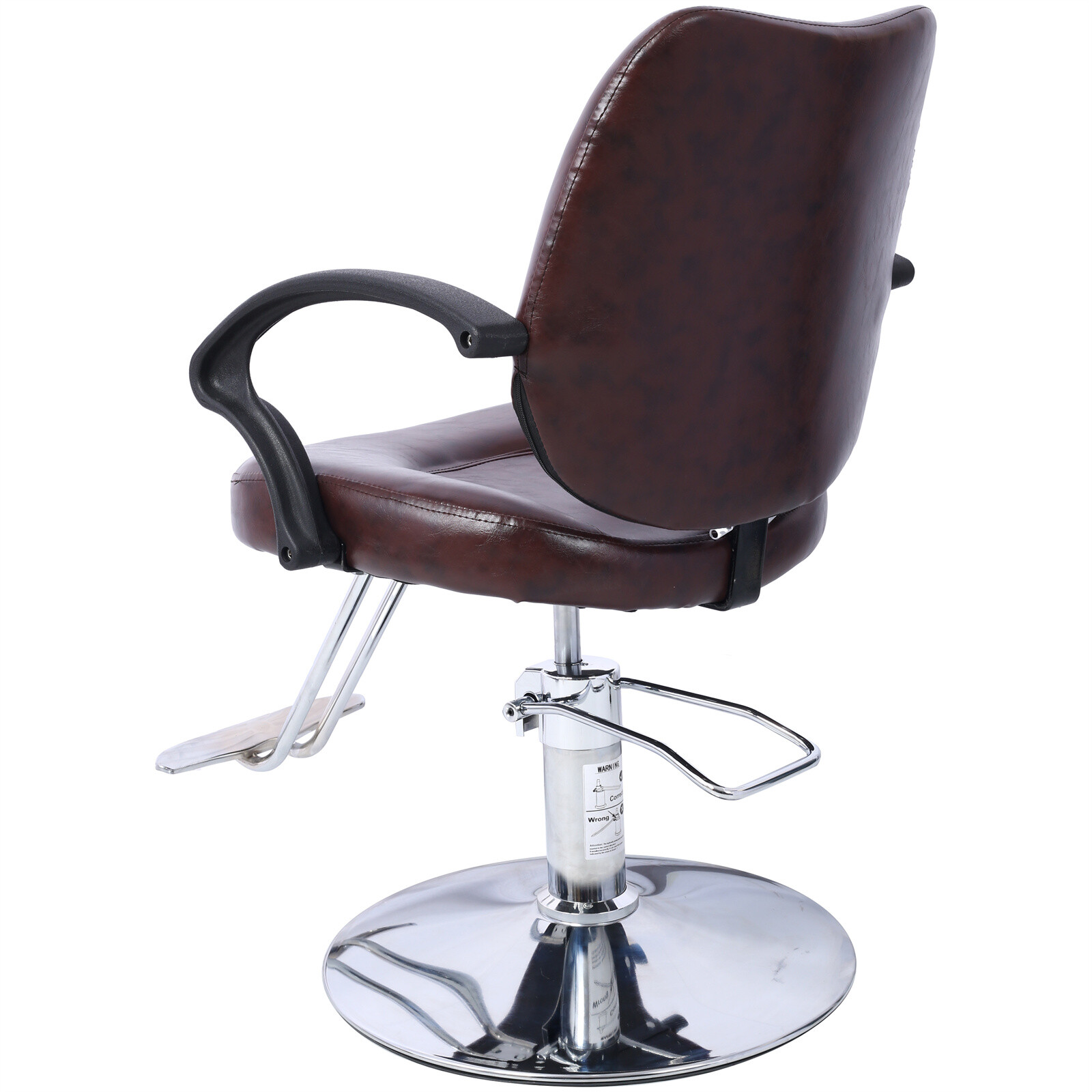 PU Hair Salon Chair Styling Hydraulic Profession Barber Chair with Barber Cape