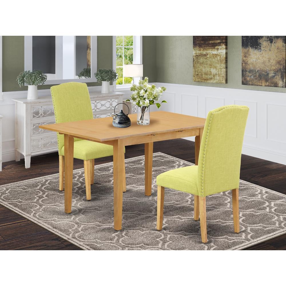 Dining Room Set Oak, NOEN3-OAK-07