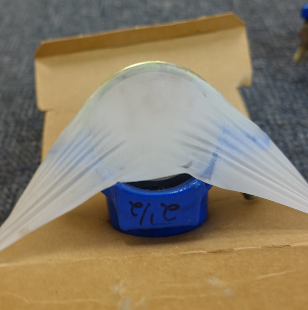 FRC 2.5'' Pipe Saddle Clamp for Flowmeter GPM Fire Research Corp
