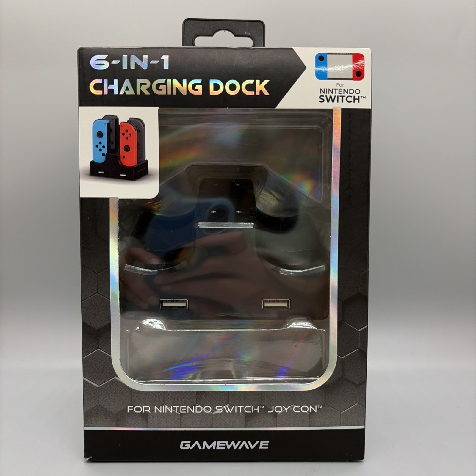 New Switch Controller Charger for Nintendo Switch Joy-Cons Charging Dock Station