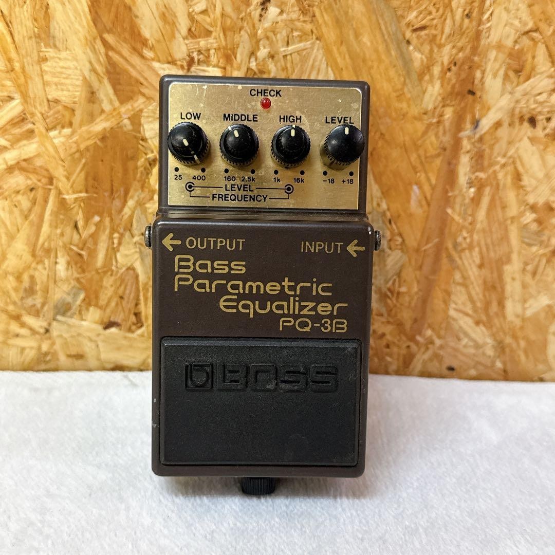 BOSS PQ-3B Bass Parametric EQ Pedal Used Guitar Effects Processor