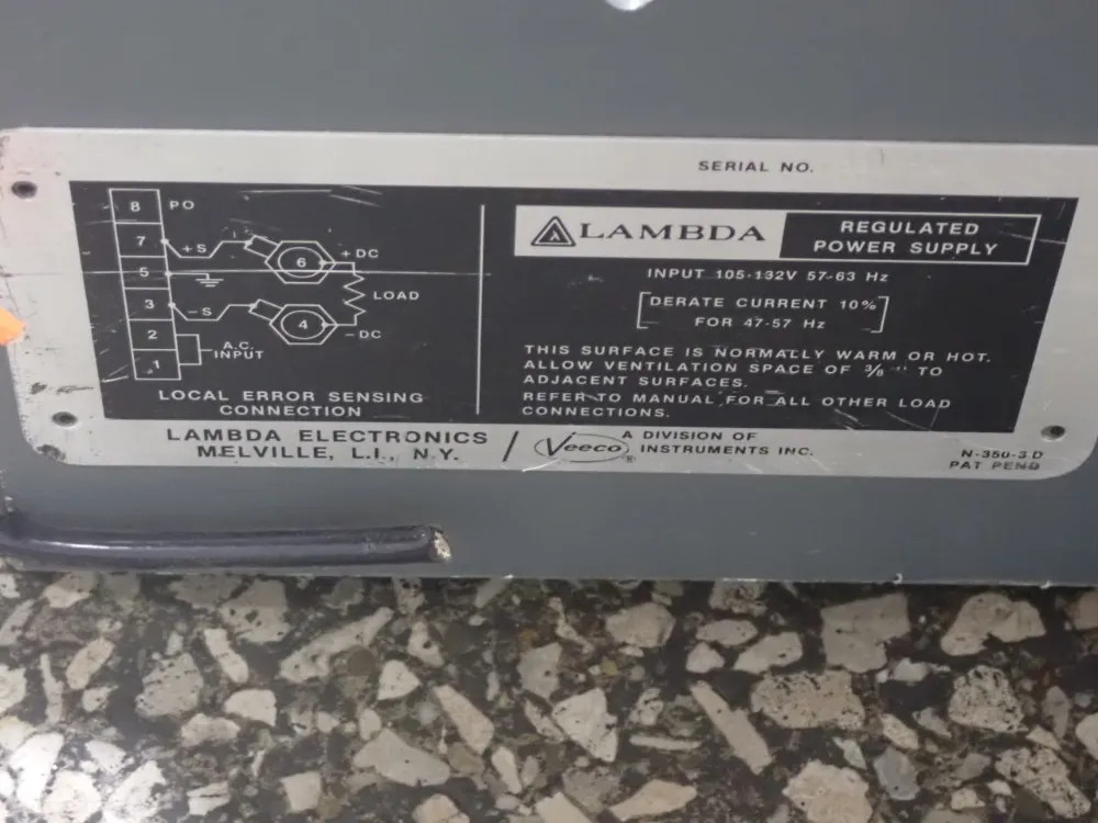 LAMBDA LK-351-FM POWER SUPPLY 12251270224