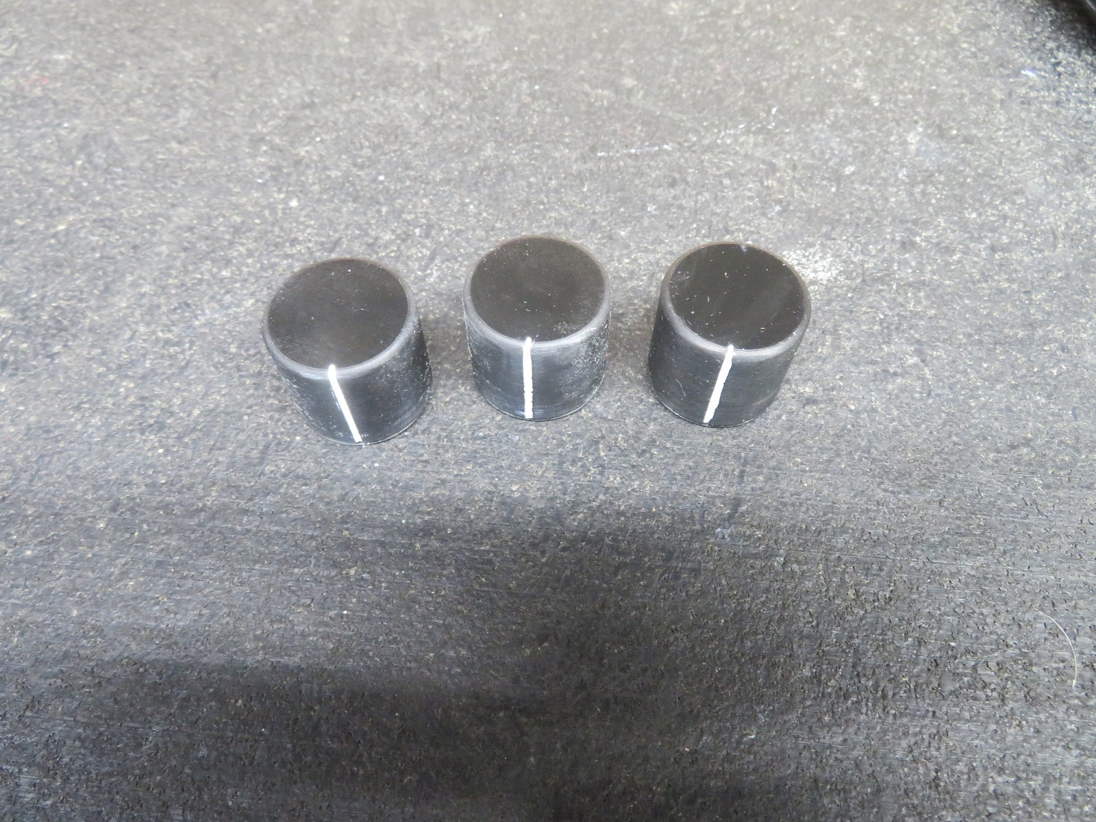 Sansui A-9 knobs x 3 new 3D abs print. With splines inside. Free shipping