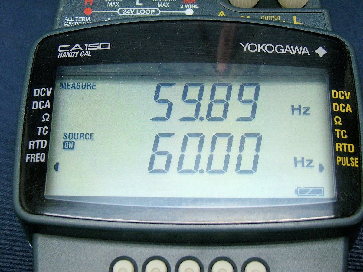 YOKOGAWA CA150 Handy Calibrator Multifunction Process Calibrator w/ RJ Sensor