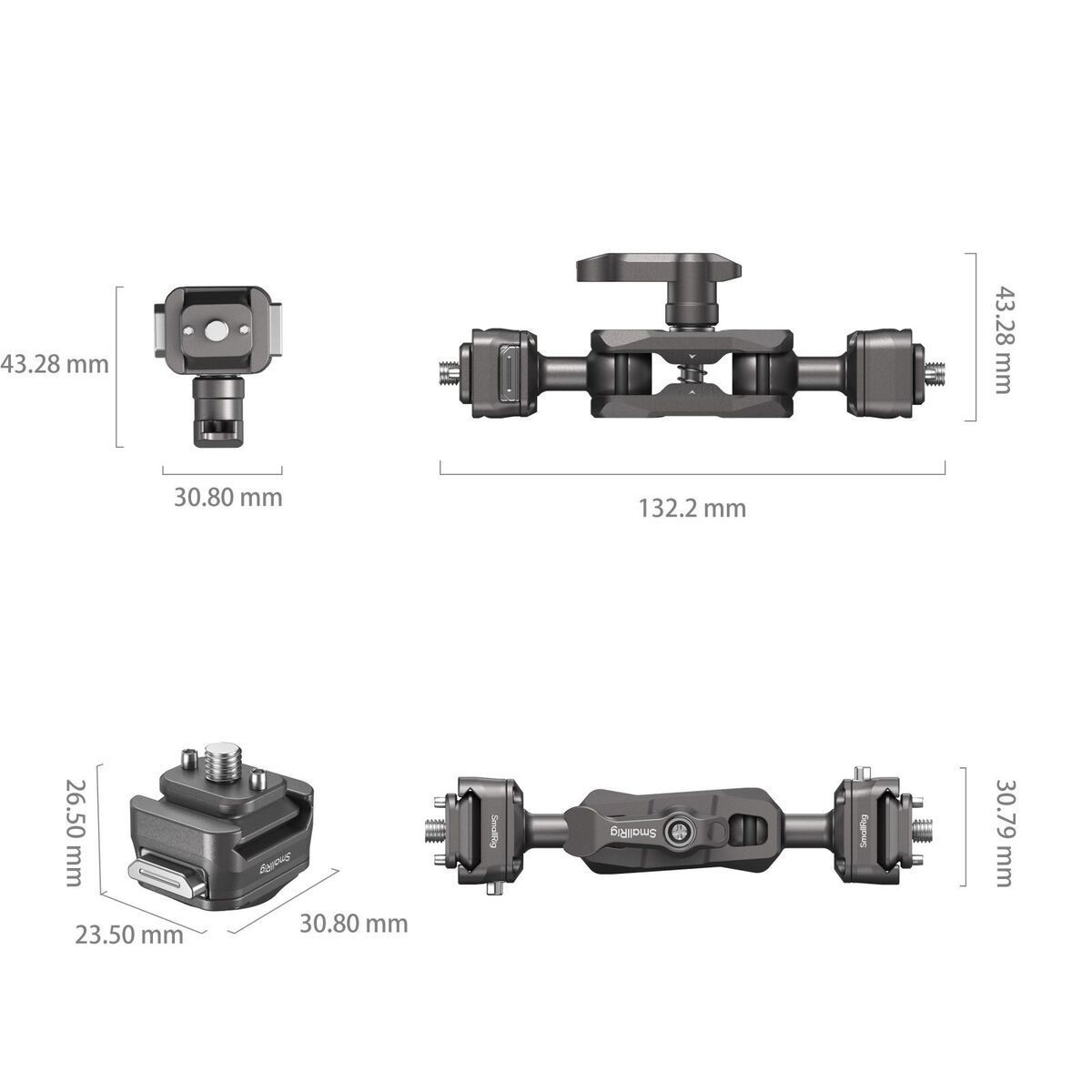 SmallRig HawkLock H21 Quick Release Magic Arm with Ball Head