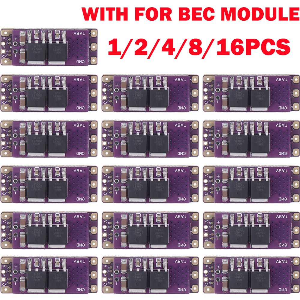 1-16Pcs 2-4S 32-bit Brushless For ESC AM32 Speed Regulator For PWM Airplane HOT