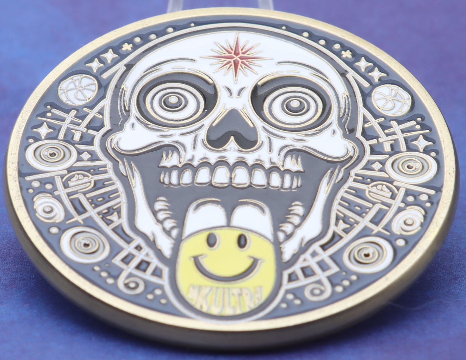 2" CIA PROJECT MKULTRA CHALLENGE COIN PSYOPS OPERATIONS SOD COVERT
