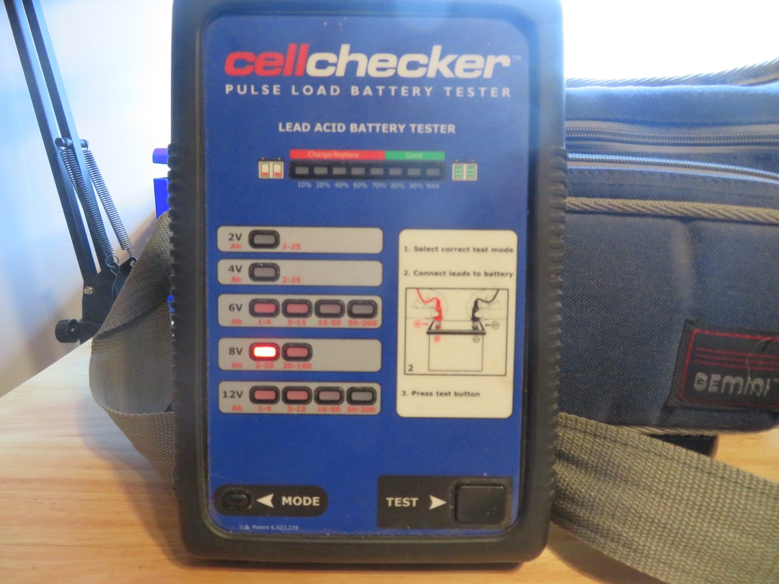 Cell Checker CELL03 Pulse Load Lead Acid Battery Tester