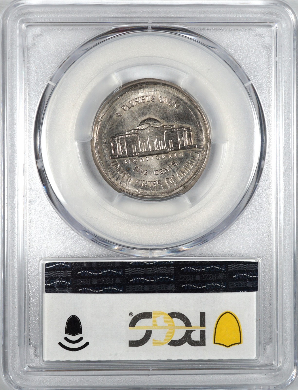 5c Double Struck Broadstruck 95% Brockage Reverse MULTI Min Error Coin PCGS MS64
