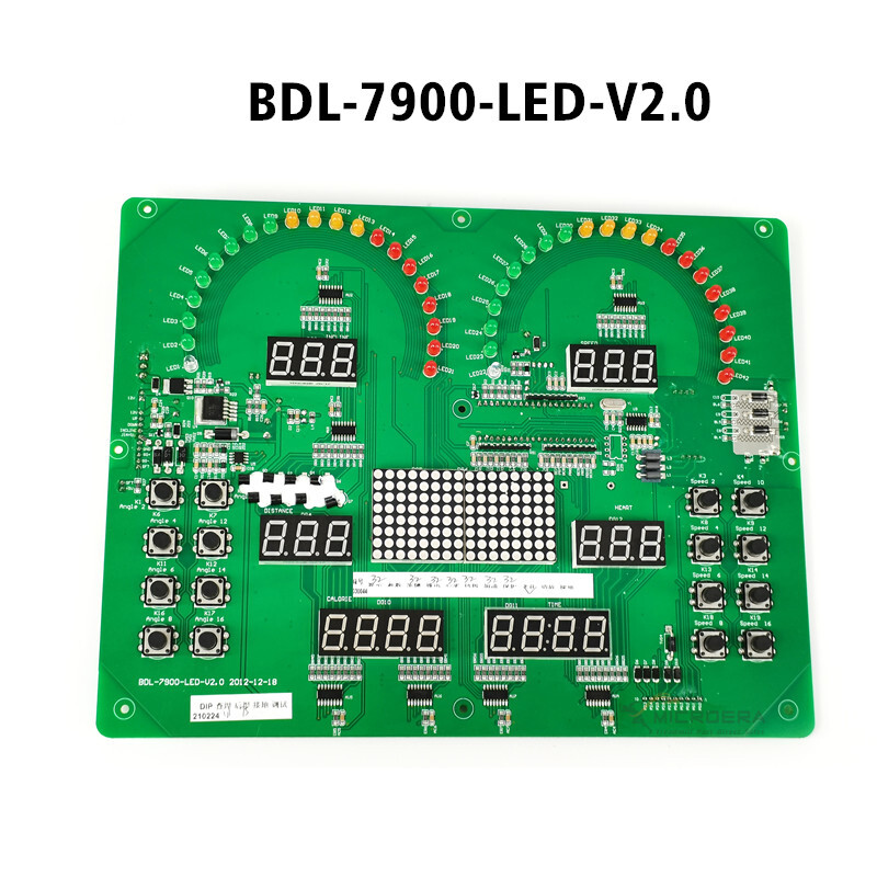 BDL-7900-LED-V2.0 BODY STRONG 7900 Console MBH S900 Treadmill Upper Control