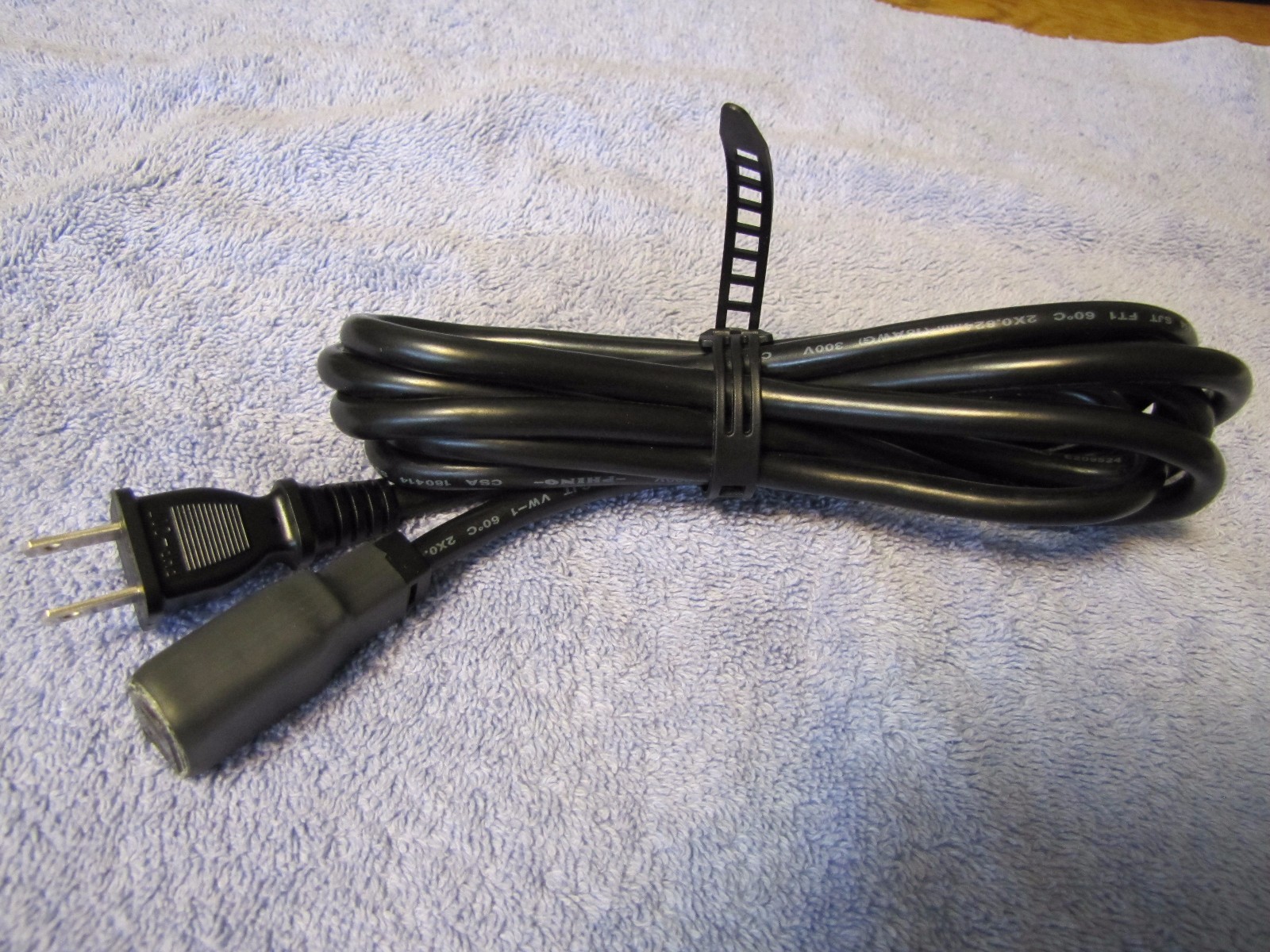 Modified Power Cord for ZEISS IKON MOVISCOP Film Viewer 2 prong AC Input Socket