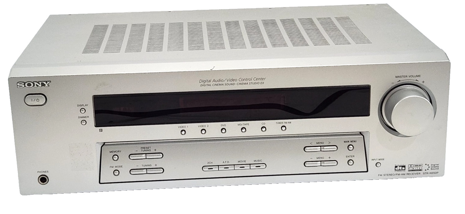 Sony STR-K650P Receiver HiFi Stereo 5.1 Channel Home Theater Audio Surround