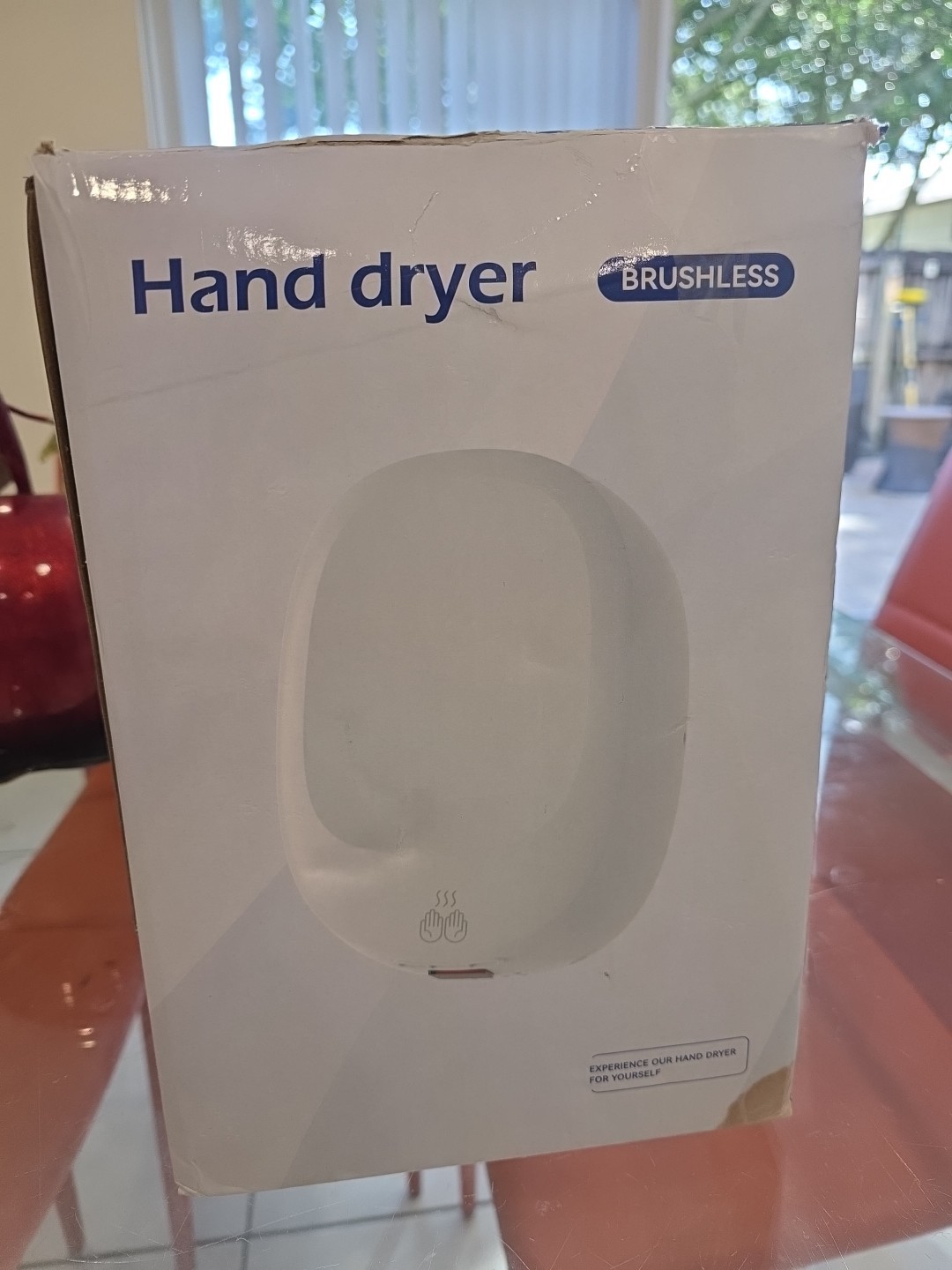 Electric hand dryer for home bathroom, 1000 W non-contact electric hand dryer