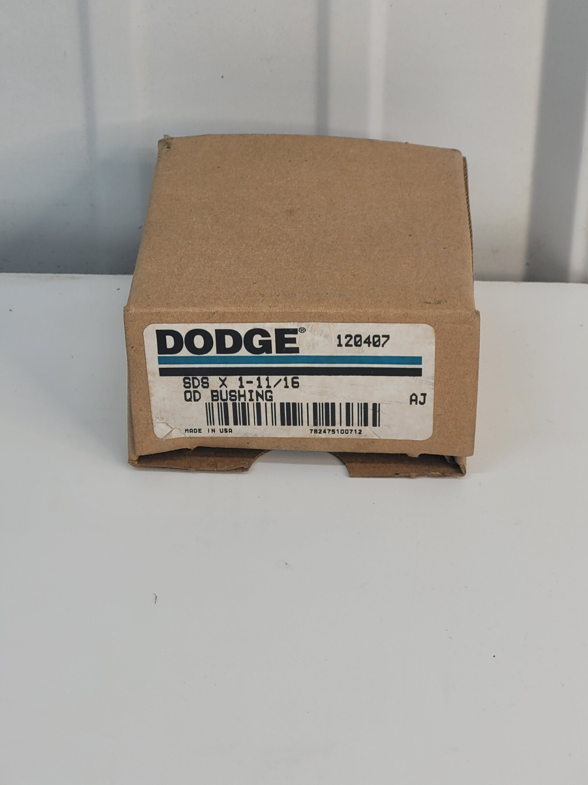 Dodge Baldor QD BUSHING 1-11/16" SDS 120407 NEW IN BOX FREE SHIPPING b20
