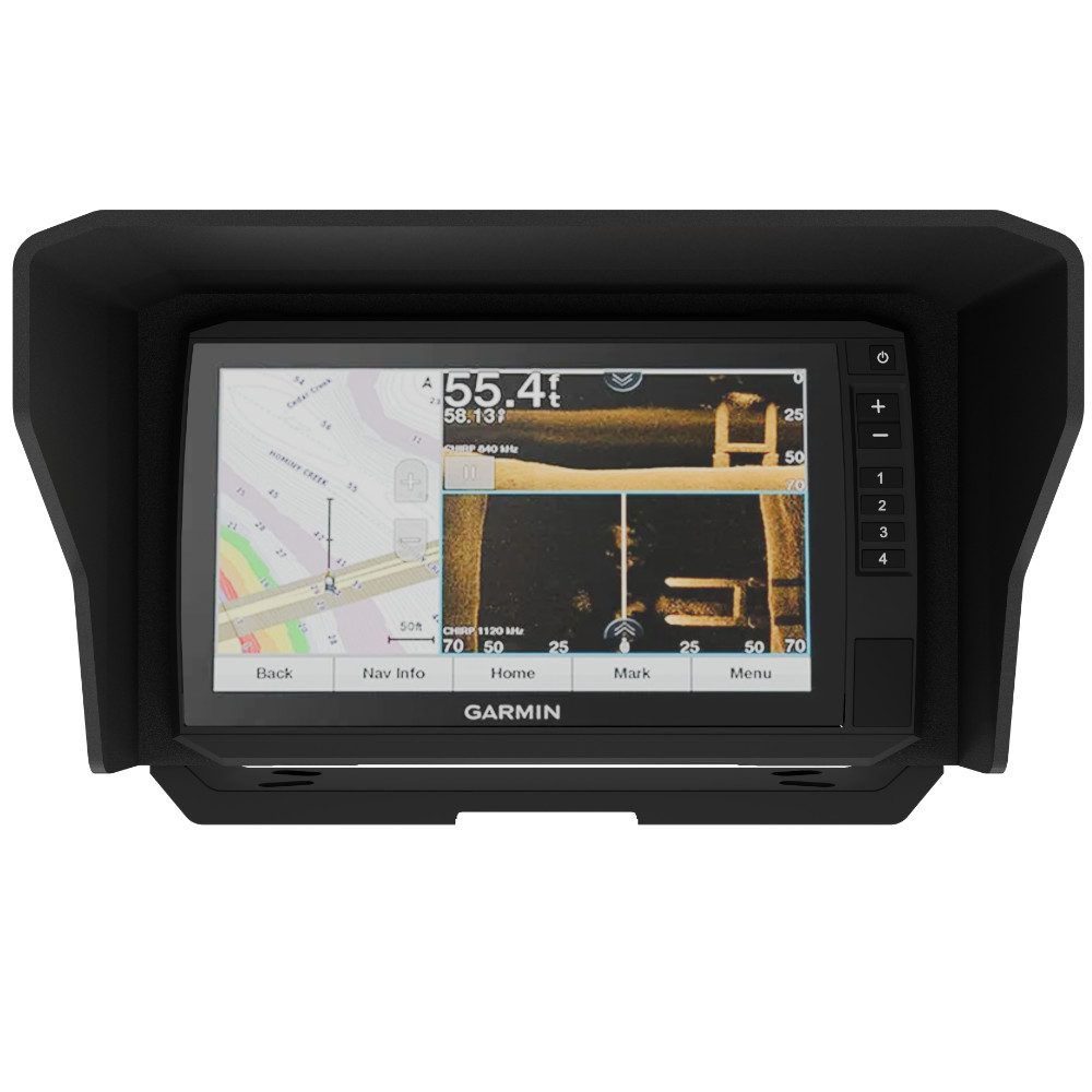 Garmin Echomap UHD 93SV Visor by Sonar Shield