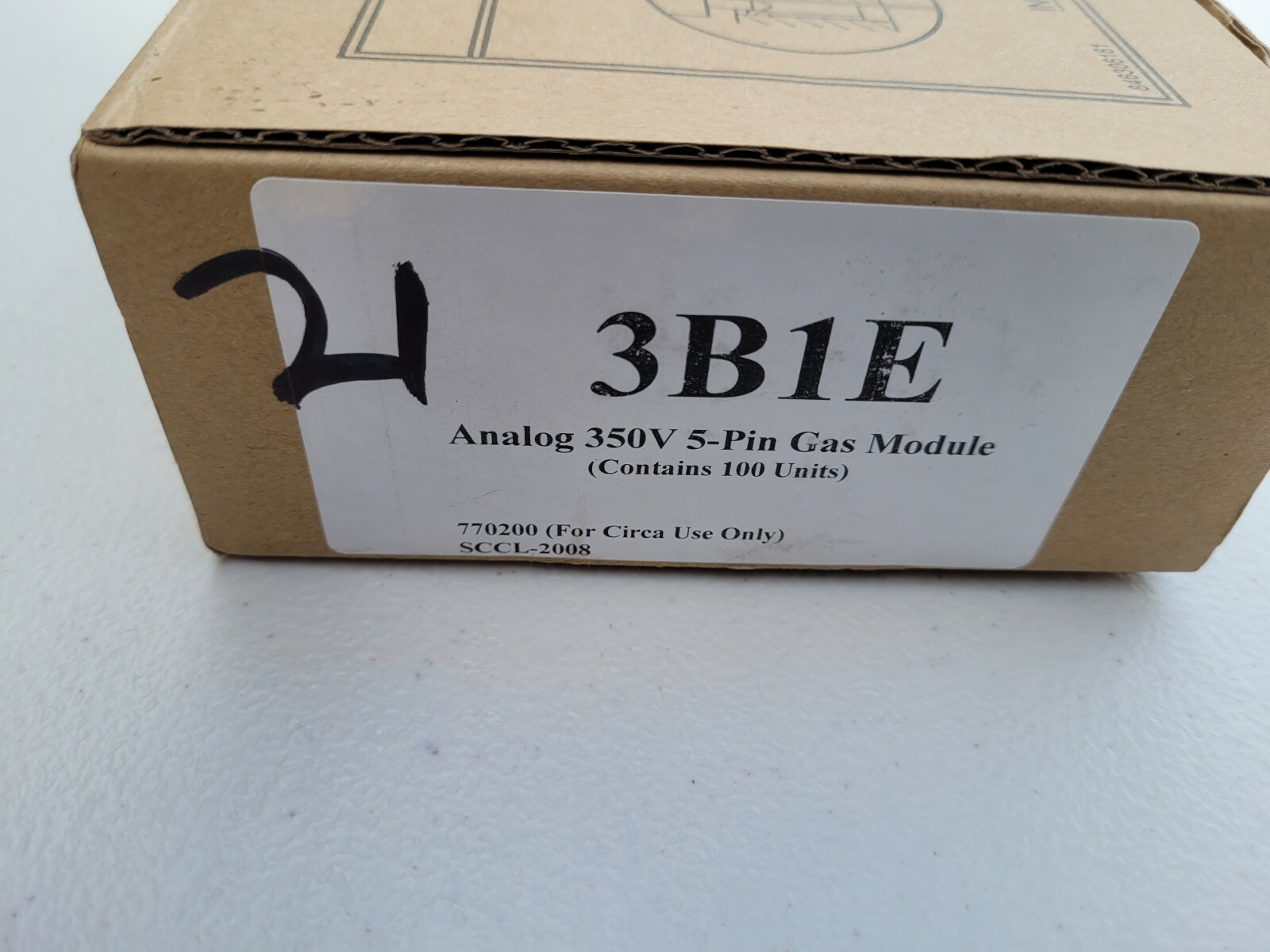 New Set of 10 Circa Telecom Analog 350V 5-Pin Gas Module Part 3B1E