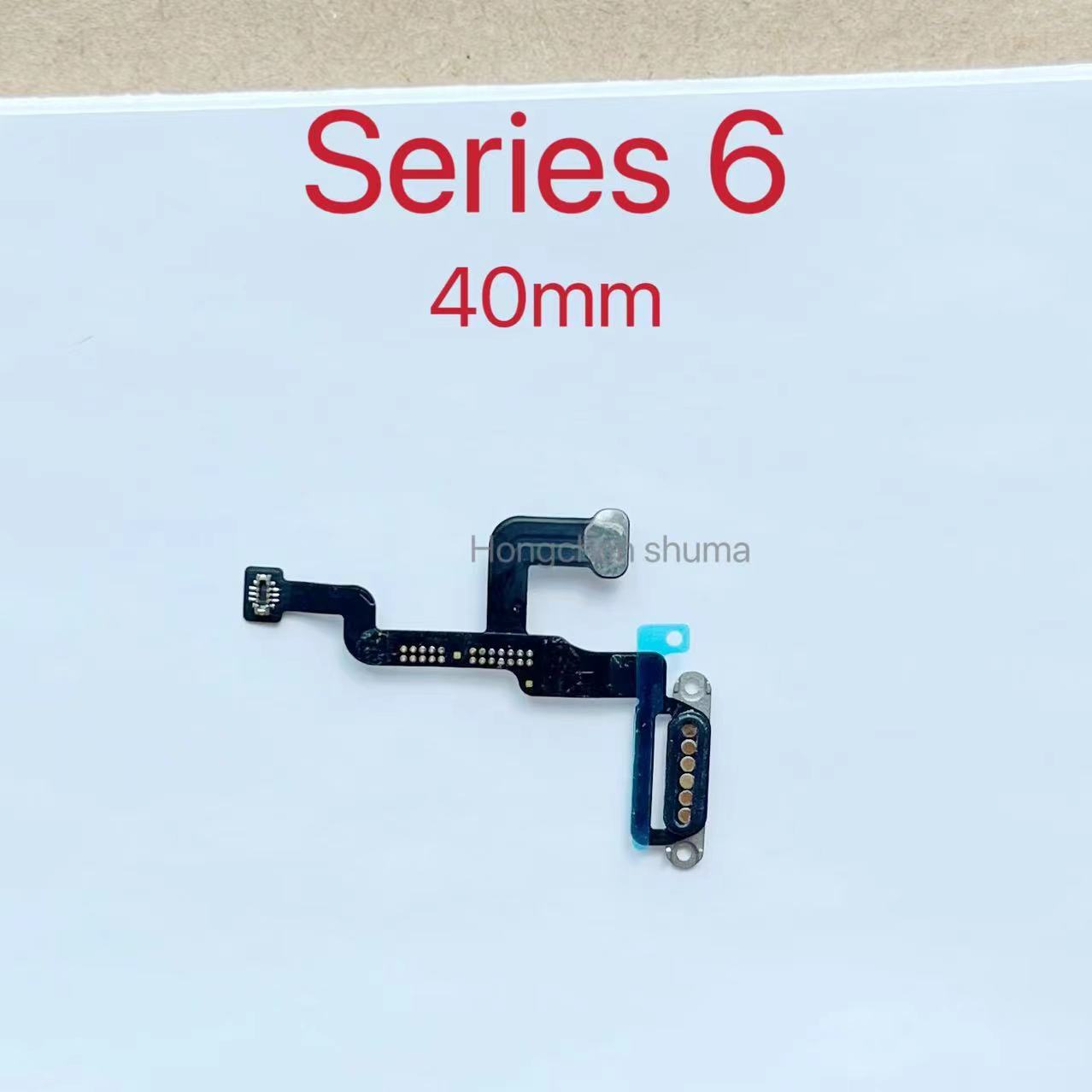 Charging Rotation Shaft Connector Flex Cable For Apple Watch Series 4 5 SE 6